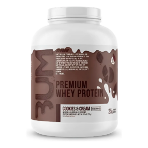 BUM Premium Whey Protein Cookies and Cream
