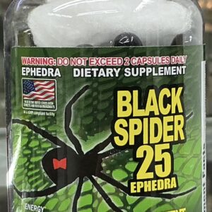 Cloma Pharma Black Spider 25 Ephedra