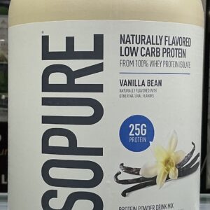 Isopure Low Carb Protein Vanilla Bean
