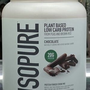 Isopure Plant Based Low Carb Protein Chocolate