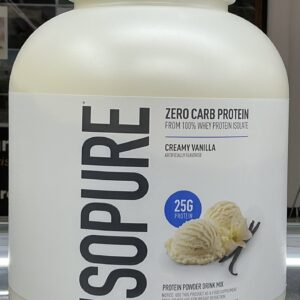 Isopure Zero Carb Protein Creamy Vanilla