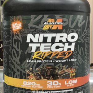 MuscleTech Nitro Tech Ripped Lean Protein Chocolate