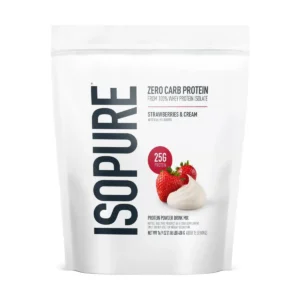 Isopure Zero Carb Protein Strawberry Cream