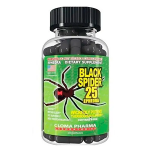 Cloma Pharma Black Spider 25 Ephedra