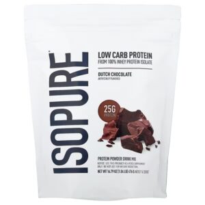 Isopure Low Carb Protein Dutch Chocolate Pouch